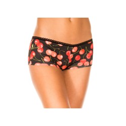 Shorty imprimé cerises - ML114BLR