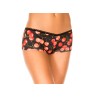 Shorty imprimé cerises - ML114BLR