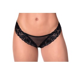 string sensuelle en dentelle et fine résille assorti de la marque mapalé de chez votre cl.diffusion