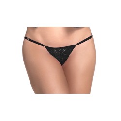  en string dentelle noire de la marque mapalé, string sexy et minimaliste