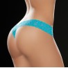 String brésilien bleu turquoise en dentelle - MAL93TUR