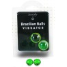 Boules de massage Brésiliennes effet vibrant - BZ35914