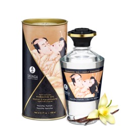 Huile chauffante vanille comestible 100ml - CC812007