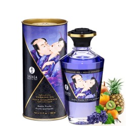  huile fruit exotique de massage chauffante comestible shunga