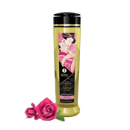 Huile de massage aphrodisiaque à la rose 240ml - CC1200