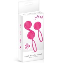 Set de boules de Geisha roses à billes amovibles - CC5260020050