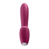 2 en 1 Vibromasseur point G avec stimulateur clitoris connecté USB rouge Sunray Satisfyer - CC597807