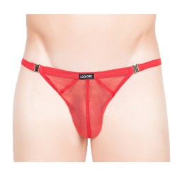 Stripper string rouge Malibu 2 - LM92-58RED