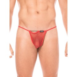 string rouge sexy et tendance pour homme