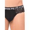 String noir en dentelle délicate - LM2006-57BLK