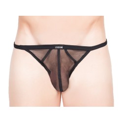 tanga noir sexy et tendance pour homme