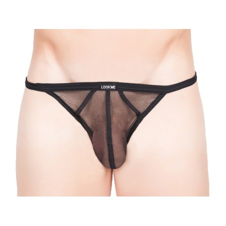 Tanga Noir Malibu 2 - LM92-61BLK