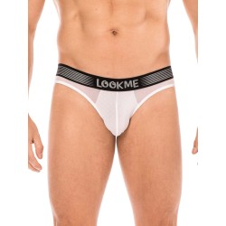 slip blanc avec ceinture lookme de chez votre en lingerie et sous vêtements pour homme.