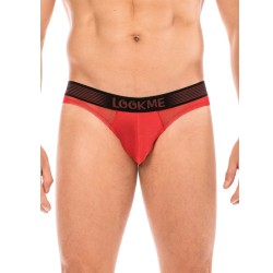 slip rouge avec ceinture lookme de chez votre en lingerie et sous vêtements pour homme.