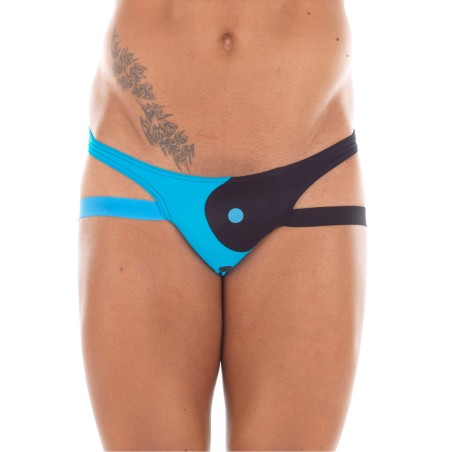 Jock strap bleu noir Tao - LM18-27BBL