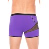 Boxer violet  filet et corde - LM2004-67PUR