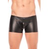 Boxer simili cuir - LM2008-67BLK