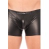 Boxer simili cuir - LM2008-67BLK