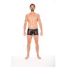 Boxer simili cuir - LM2008-67BLK