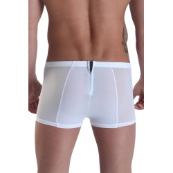 Boxer blanc avec double zip Wiz - LM16-67WHT