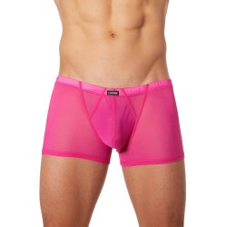  boxer sexy rose en fine résille