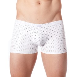  look me : boxer blanc vinyle